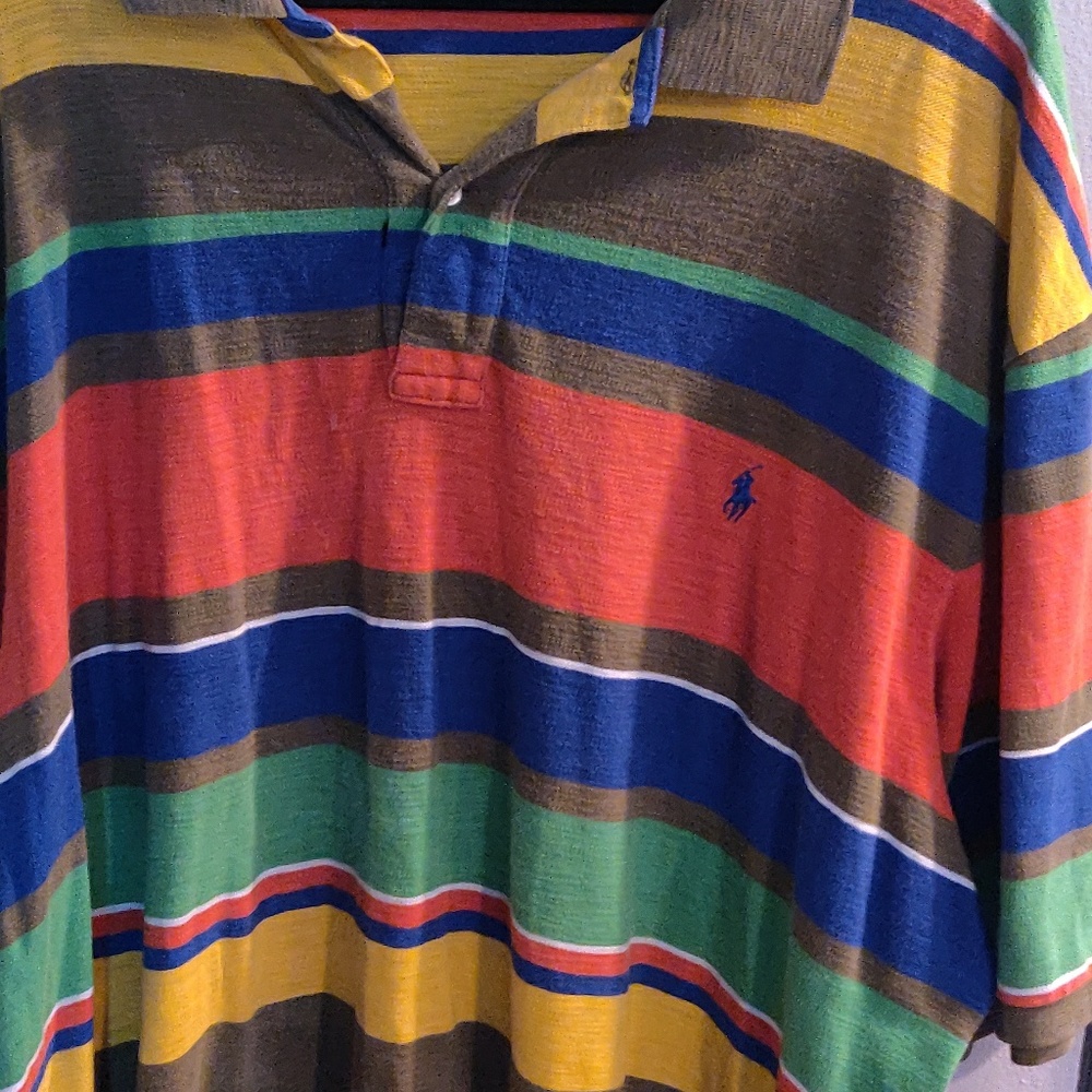 Lot of 6 Shirts Polos and button up shirts